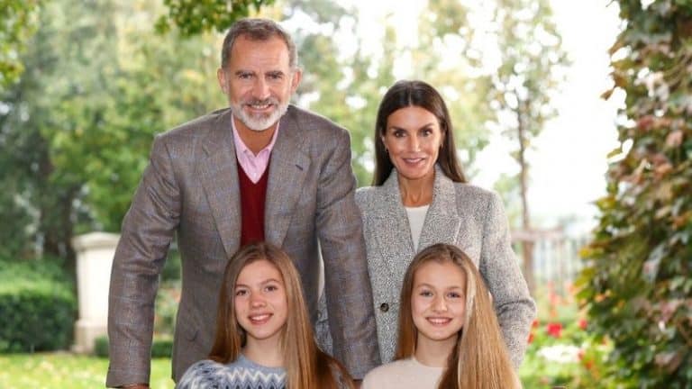 Felicitacion Navidad Rey Felipe VI Reina Letizia Princesa Leonor Infanta Sofía