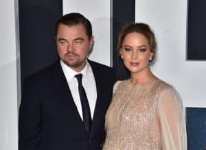 Jennifer Lawrence y Leonardo DiCaprio