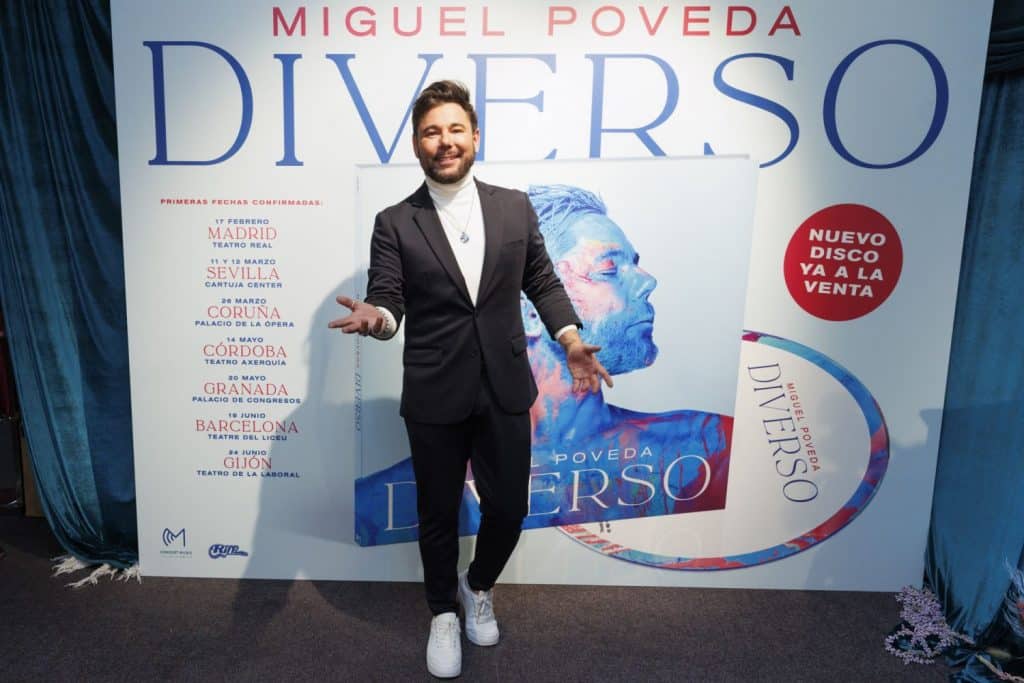 Miguel Poveda presenta disco Diverso