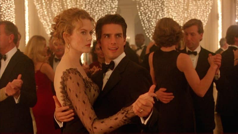 Nicole Kidman y Tom Cruise en Eyes Wide Shut