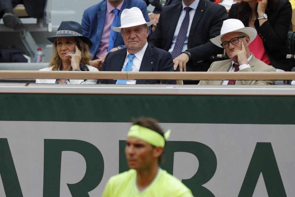 Rey Don Juan Carlos I ve a Rafa Nadal partido - GTRES