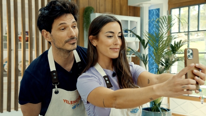 Celebrity Bake Off Andrés Velencoso Paula Gonu