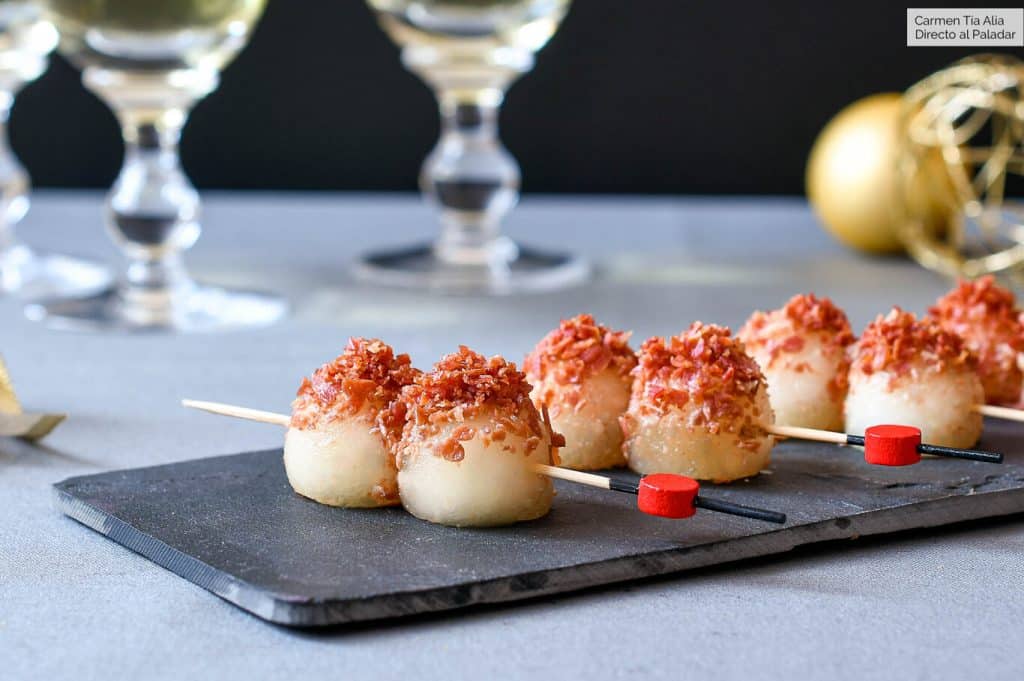 Diez aperitivos para Nochevieja para comer sin cubiertos