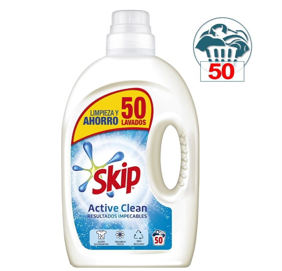 detergente skip active clean el corte ingles