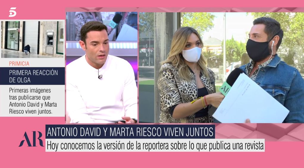 Antonio Rossi confirma relación Marta Riesco y Antonio David Flores