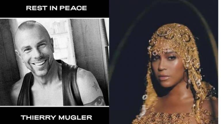 De Beyoncé a Rossy de Palma: las celebrities lloran la muerte del diseñador Thierry Mugler