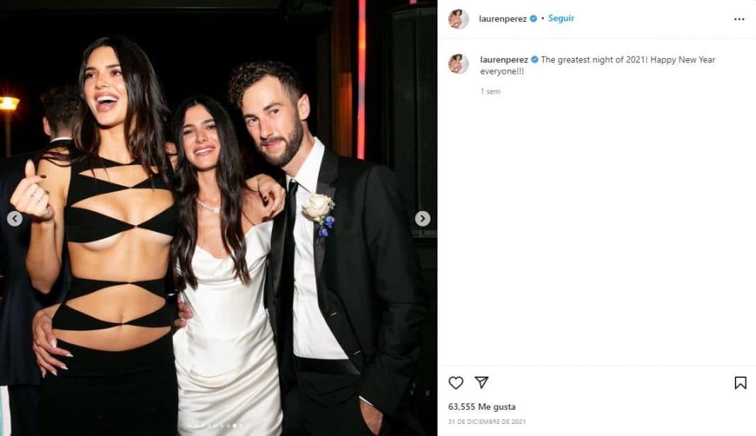 Kendall Jenner boda Lauren Perez - Instagram
