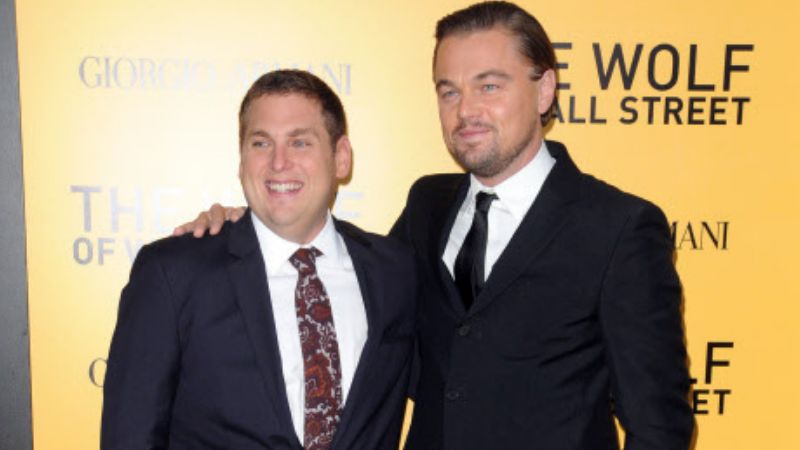 Leonardo DiCaprio y Jonah Hill