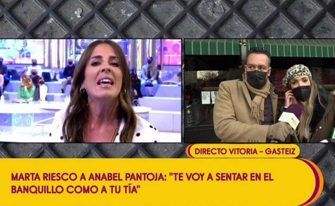 Marta Riesco y Anabel Pantoja enfrentadas