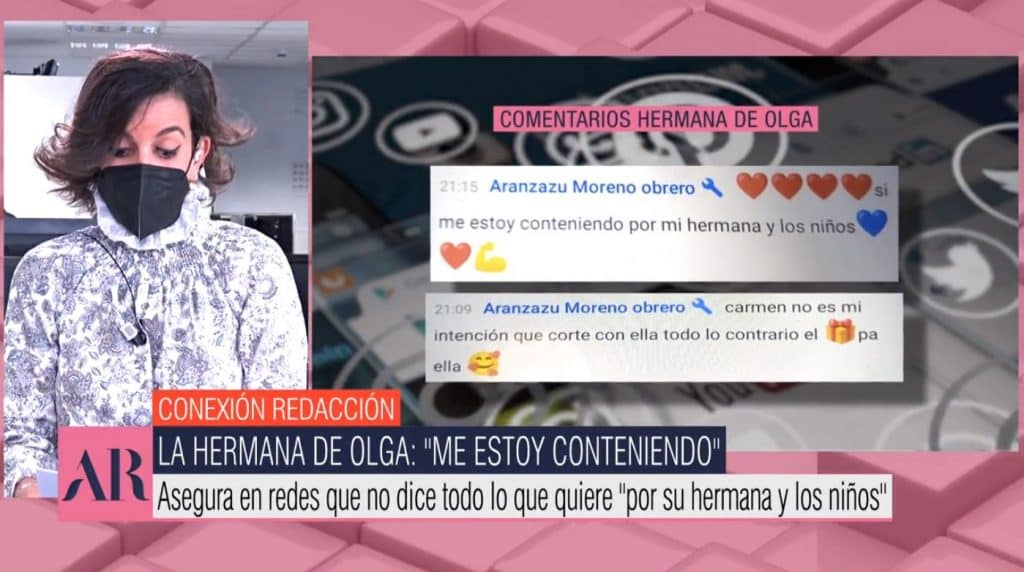 Mensaje hermanas Olga Moreno