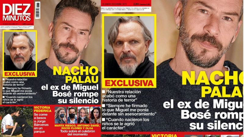 Nacho Palau portada Diez Mintos habla de Miguel Bosé