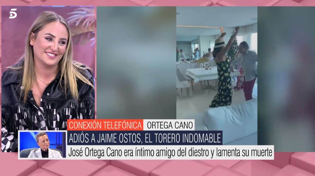 Rocío Flores escucha consejo Ortega Cano