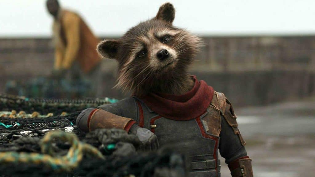 Rocket Oreo Guardianes de la Galaxia Marvel actores fallecidos