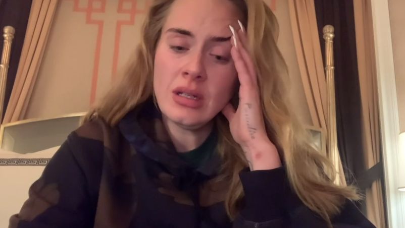 Adele triste