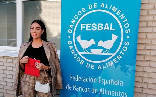 georgina rodríguez banco de alimentos