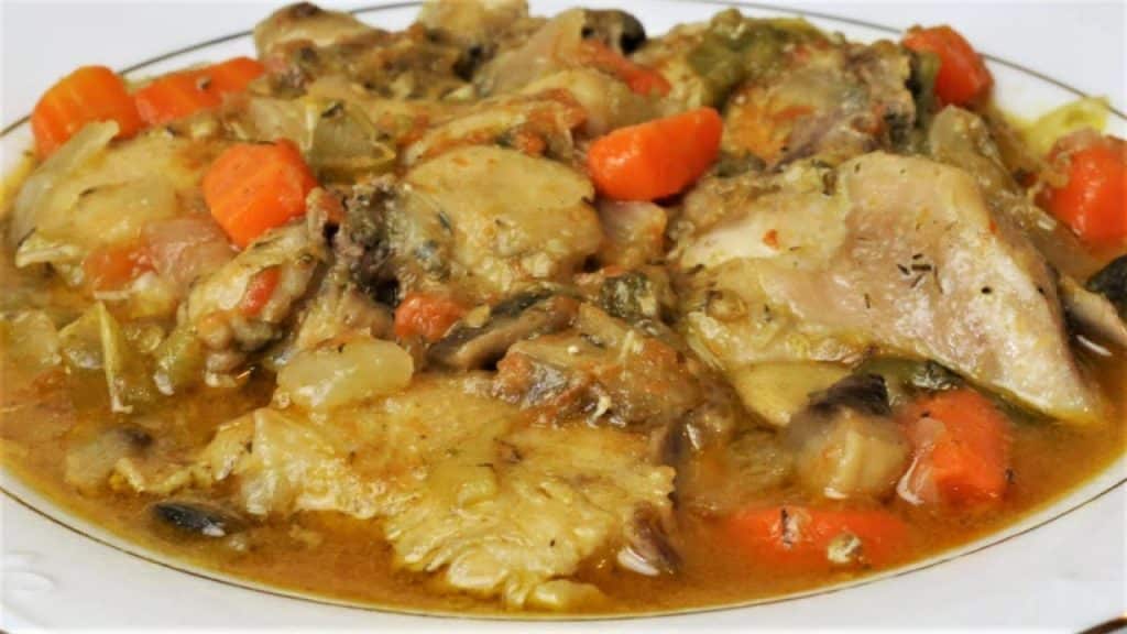 pollo guisado