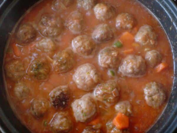 albóndigas en salsa