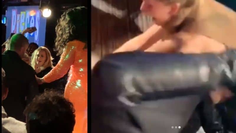 Adele y su fiestón en un bar gay: entre drag queens y haciendo 'pole dance'