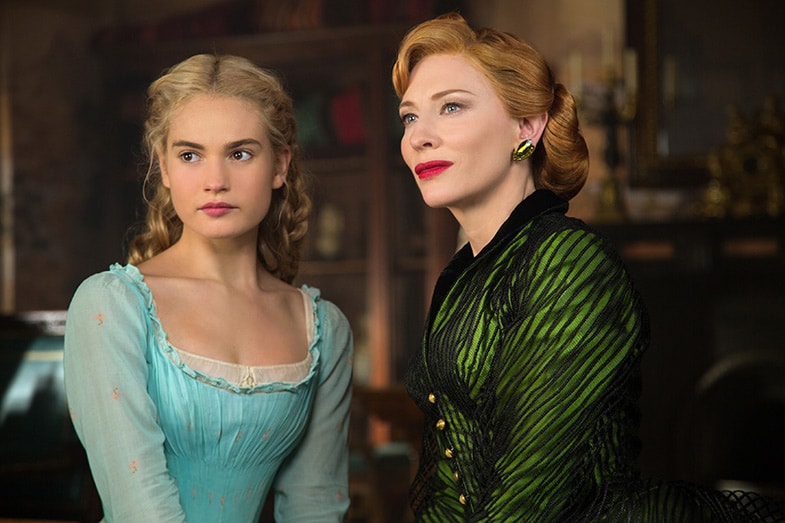 Lily James y Cate Blanchet - La Cenicienta