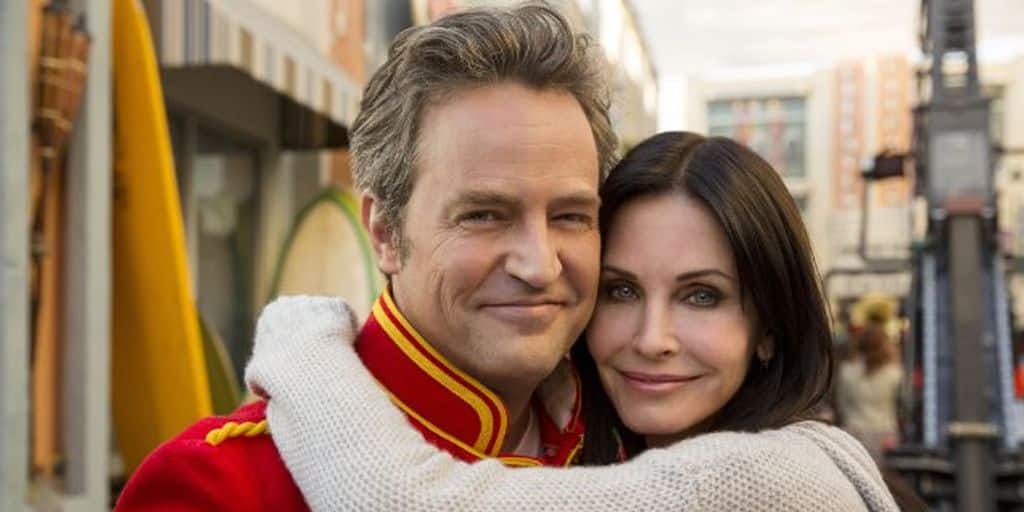 Matthew Perry y Courtney Cox