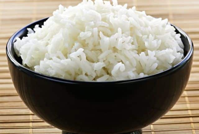 arroz blanco Este arroz meloso con berenjena te hará gozar a lo grande
