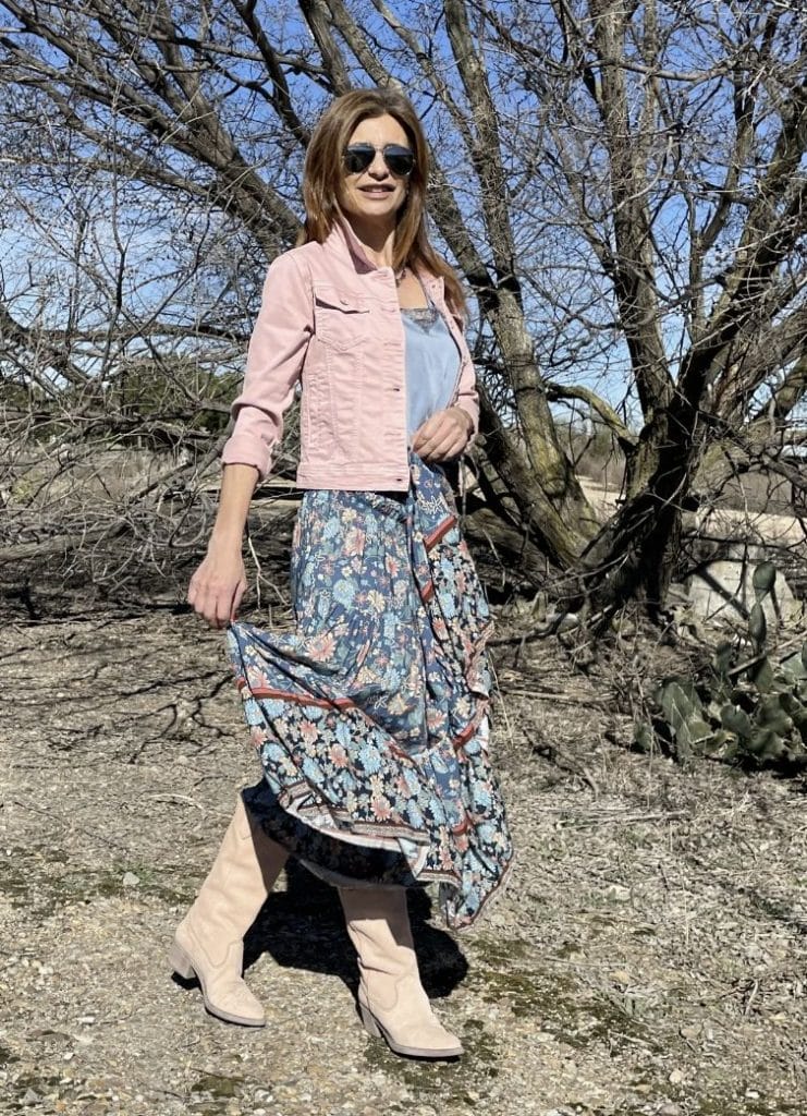 La falda de Gema López de 70 euros que se ha agotado en horas