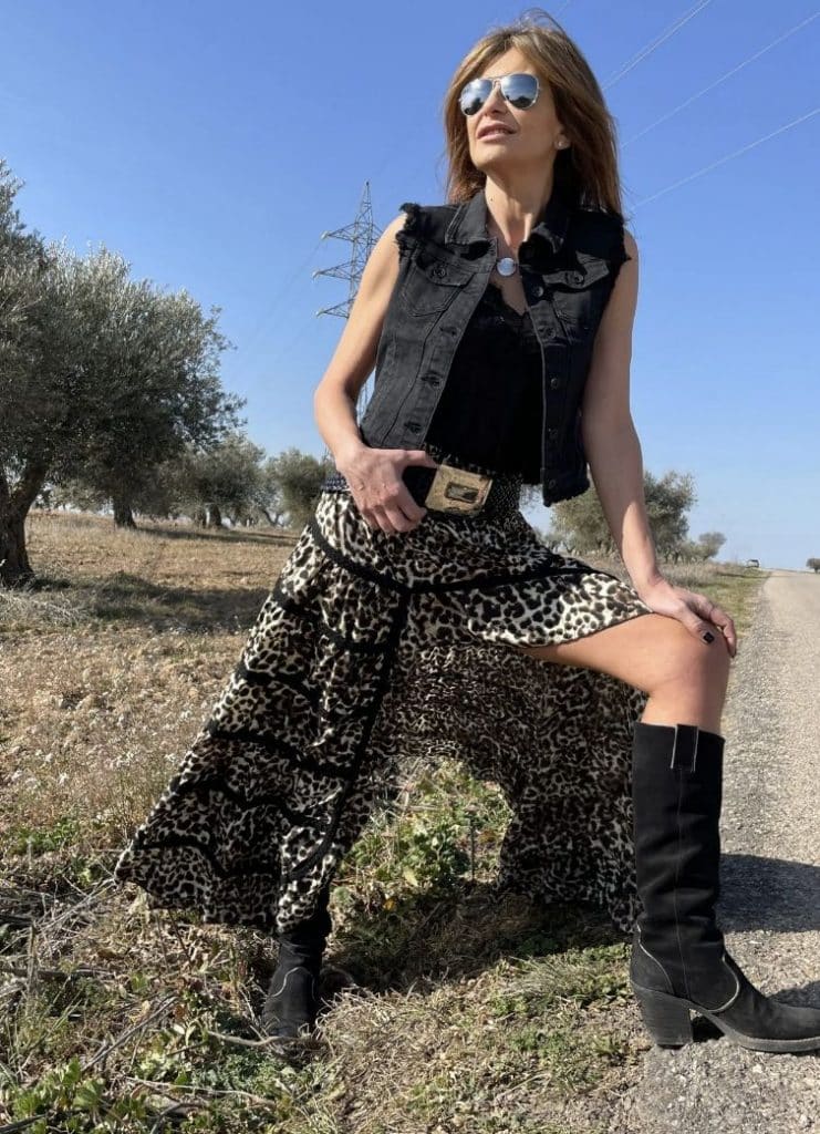 La falda de Gema López de 70 euros que se ha agotado en horas