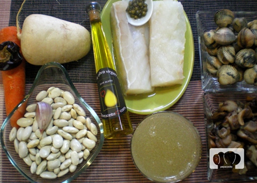 Bacalao al horno con berberechos: una receta única en media hora