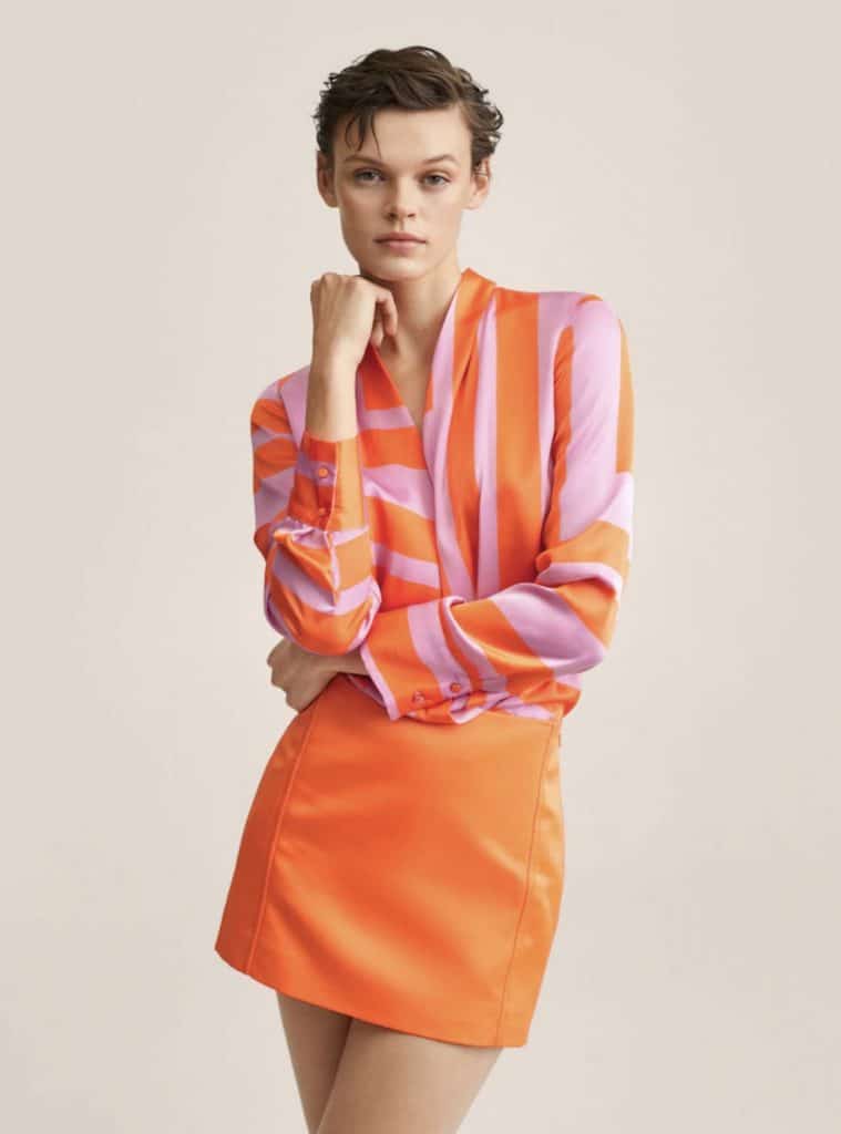 Mango se prepara para la primavera con esta blusa estampada