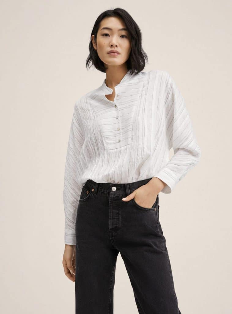 Mango se prepara para la primavera con esta blusa estampada