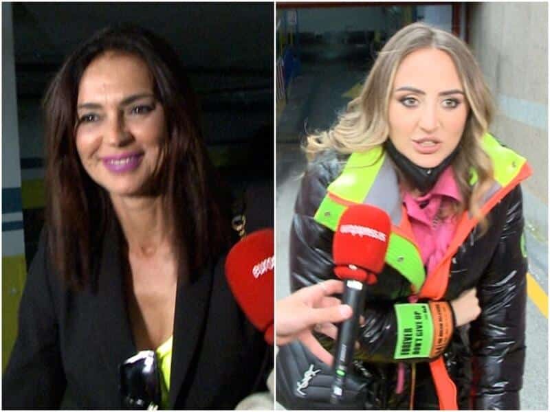 Rocío Flores y Olga Moreno