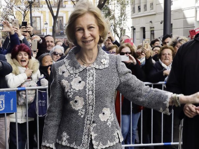 La Reina Sofía reaparece de lo más sonriente en los premios Hispania Nostra en Toledo
