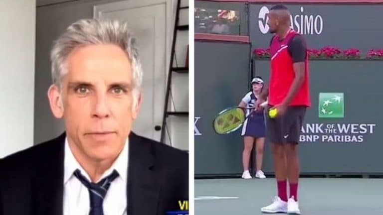 Ben Stiller paga los platos rotos de la derrota de Nick Kyrgios contra Nadal: «Te digo yo…»