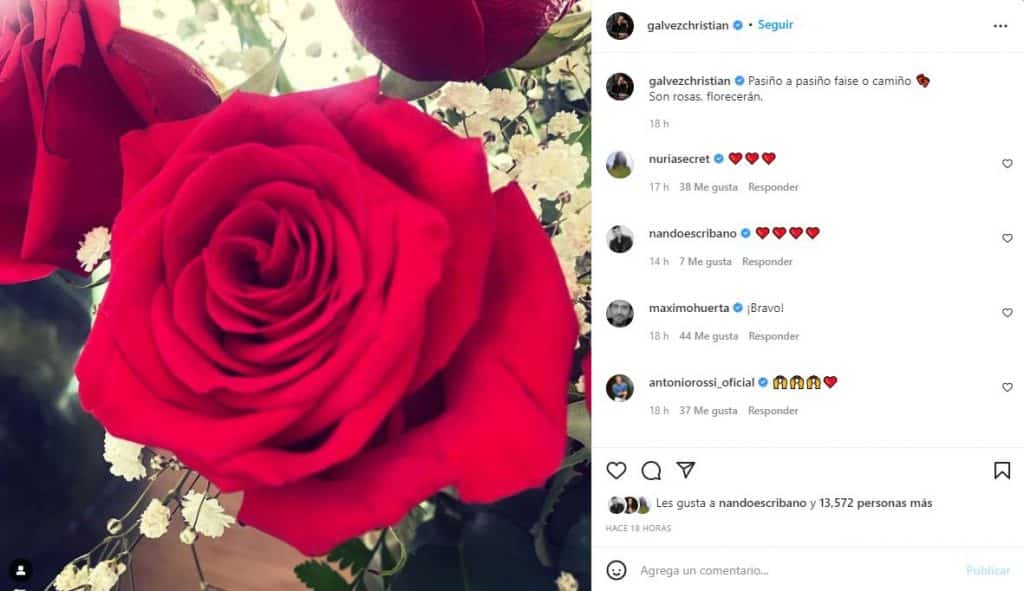 Christian Gálvez confirma romance Patricia Pardo