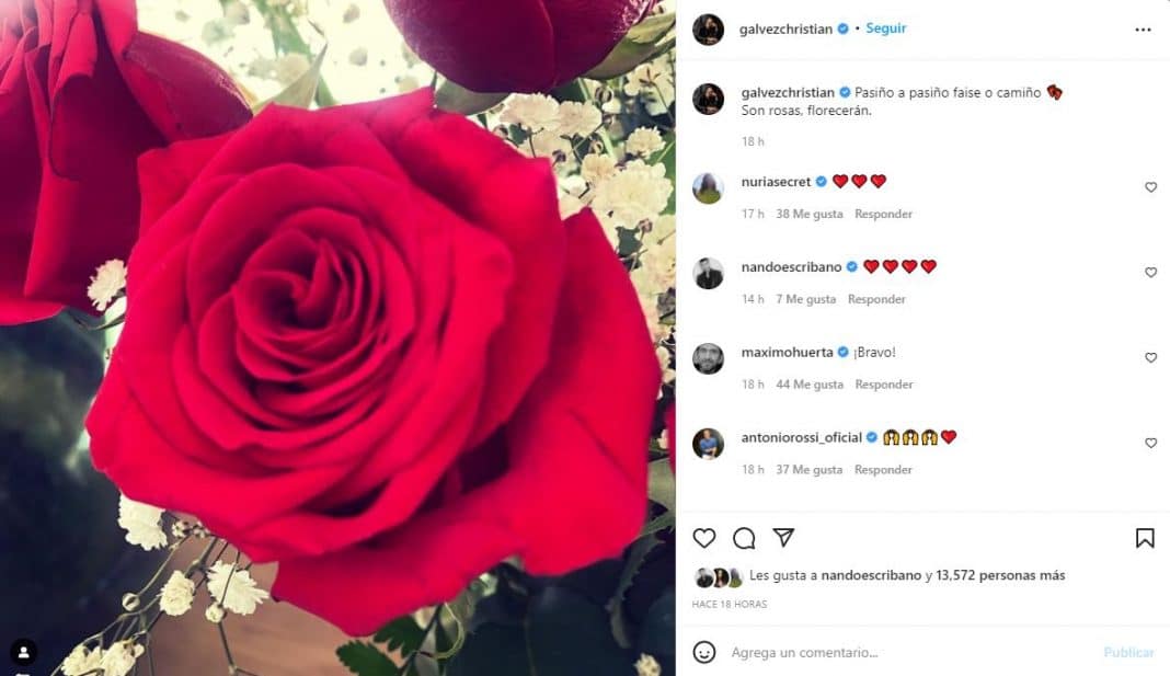 Christian Gálvez confirma romance Patricia Pardo