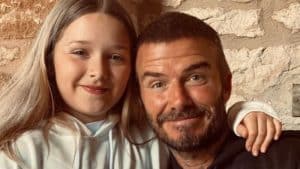 David Beckham y Harper Seven acosados mujer 58 años