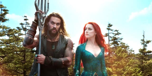 Jason Momoa y Amber Heard - Aquaman