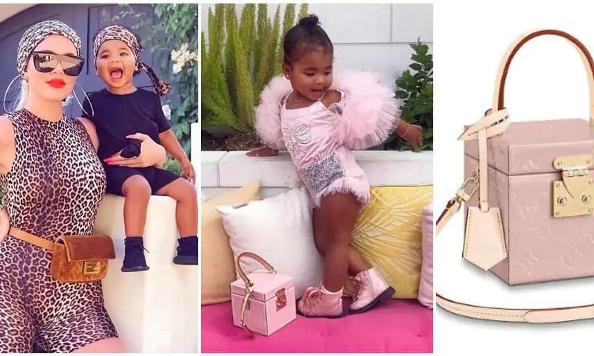 Kim Kardashian bolso North West de LV