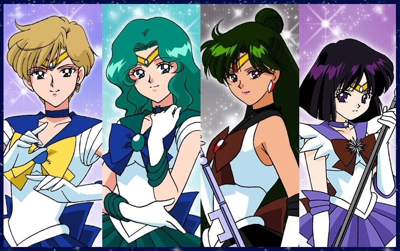 Las guerreros del espacio exterior - Sailor Moon