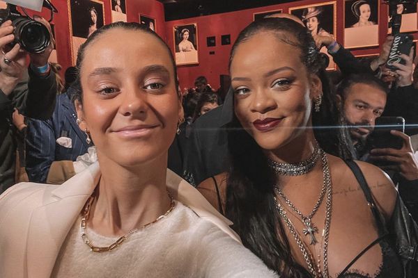 Rihanna con Victoria Federica