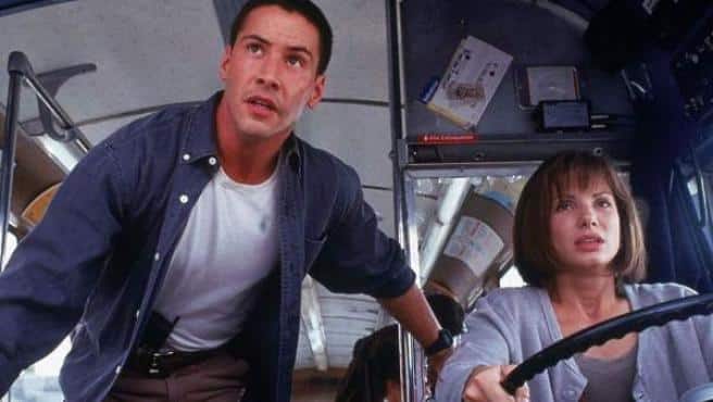 Sandra Bullock y Keanu Reeves - Speed