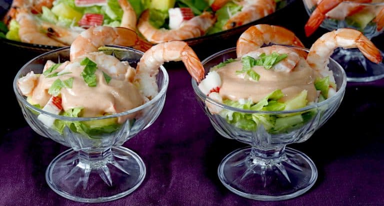 Con  este sencillo cóctel de gambas quedarás como un chef