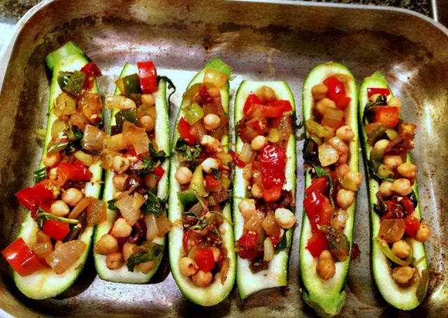El relleno para el calabacín que te dejará con ganas de más 