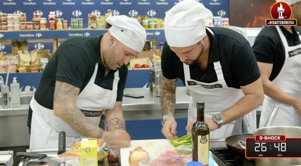 Kiko Rivera, incómodo con la broma sobre drogas de su compañero de 'Disaster Chefs': "Tengo hijos, tío"