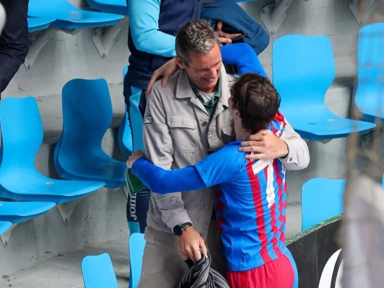 Pablo Urdangarin, y el gran abrazo efusivo de Iñaki tras ganar La Liga