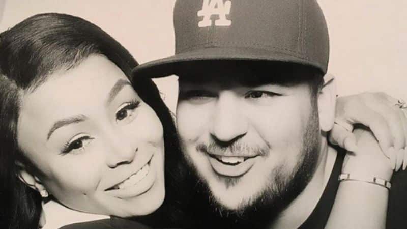 Blac Chyna y Rob Kardashian 