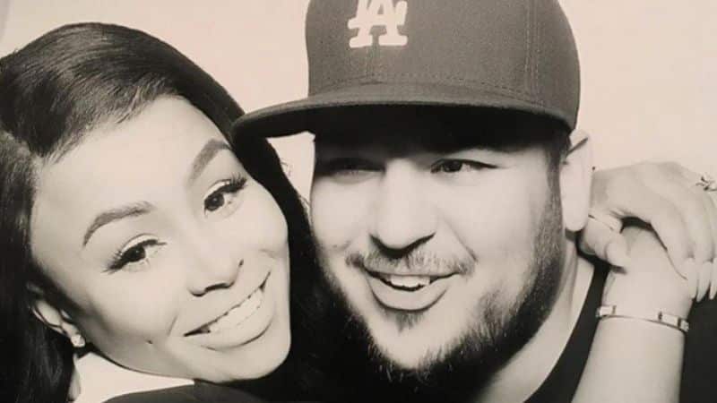 Blac Chyna y Rob Kardashian