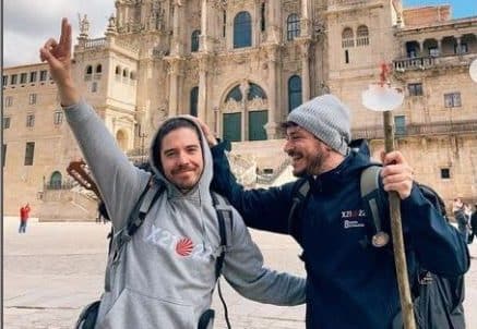 Cepeda, Roi Méndez e influencers:  su nuevo hit sobre el Camino de Santiago