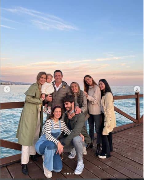 Marta Pombo y su novio