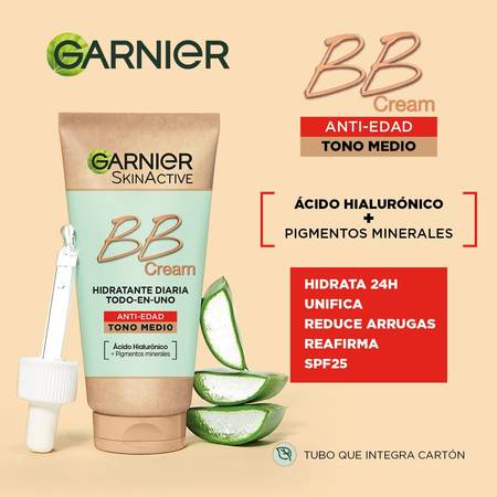 Ficha BB Cream7 Garnier: las mejores BB Cream según tu tipo de piel